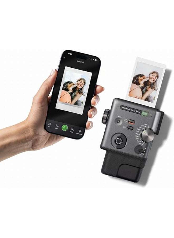 Instax Mini Evo Hybrid Instant Camera (Instant Camera/Smartphone Printer/Digital Camera) - Image 1